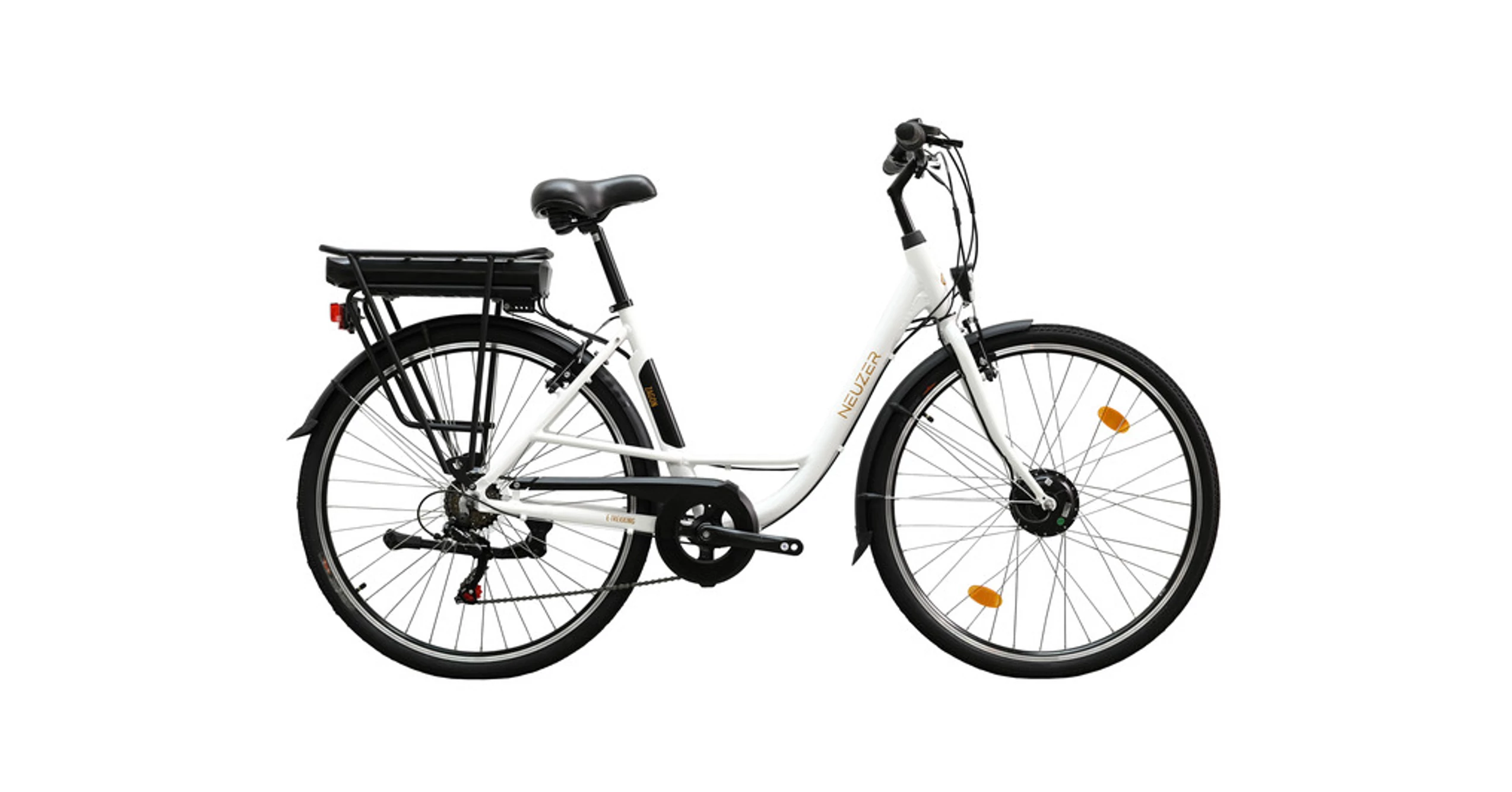 Neuzer E-Trekking pedelec női fehér 6fokozat,17-os váz 28-as kerekek ...