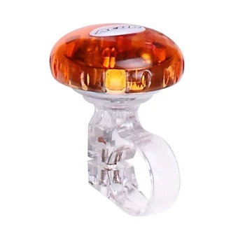 Acor Clear forgófejes csengő átlátszó-narancs