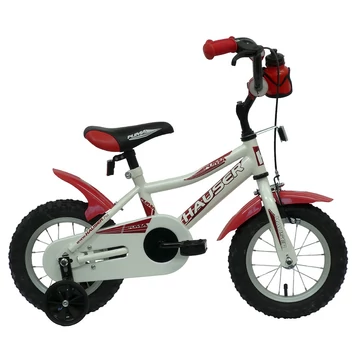 Hauser Puma 12"-os gyerekkerékpár, kontrás, fehér