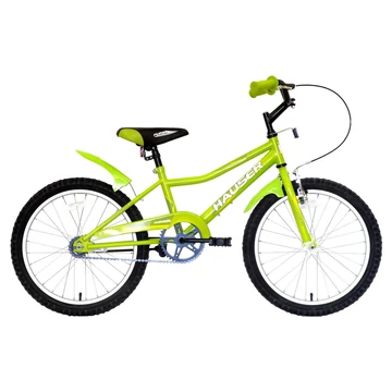 Hauser Puma 20"-os gyerekkerékpár, kontrás, zöld