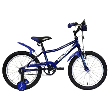 Hauser Puma 18"-os gyerekkerékpár, kontrás, sötétkék