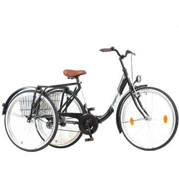 Csepel Budapest B felnőtt tricikli 1 fokozatú kontrás, 26"