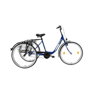 Csepel Budapest B felnőtt tricikli Shimano Nexus3 agyváltóval 26" kék