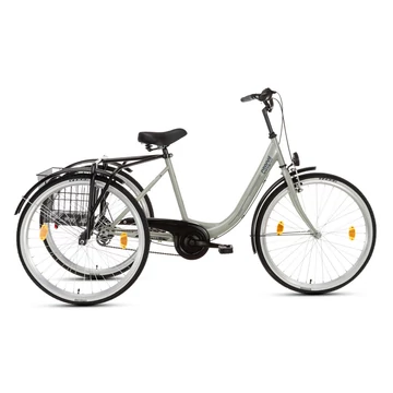 Csepel Budapest B felnőtt tricikli Shimano Nexus3 agyváltóval 26" szürke
