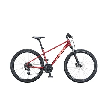 KTM Penny Lane 27,5"-os női MTB kerékpár 24 fokozatú Altus váltó, hidr. tárcsafék, red/coral S/15"