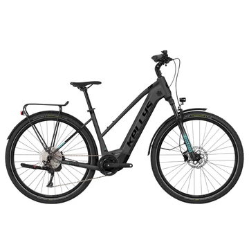 Kellys E-Cristy 70 Grey női trekking Ebike 11 fokozatú Deore XT váltó, Panasonic meghajtás, M
