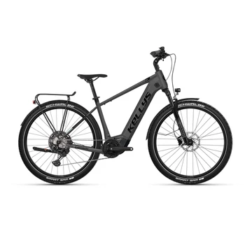 Kellys E-Carson 90 Grey férfi ATB trekking Ebike 11 fokozatú Deore XT váltó, Panasonic meghajtás, M