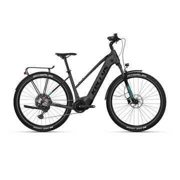 Kellys E-Cristy 90 Grey női ATB trekking Ebike 11 fokozatú Deore XT váltó, Panasonic meghajtás, M