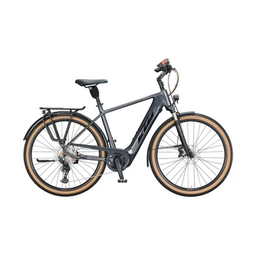 KTM Macina Style 620 elektromos kerékpár Bosch Performance Line meghajtás férfi váz, szürke, 51cm