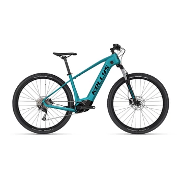 Kellys Tayen R10 Azure női 27,5" MTB Ebike 9 fokozatú Shimano váltó, Panasonic meghajtás, S