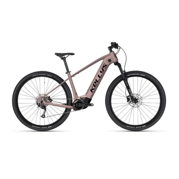 Kellys Tayen R10 Air P Rose Gold női 29" MTB Ebike 9 fokozatú Shimano váltó, Panasonic meghajtás, M