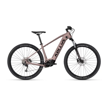 Kellys Tayen R10 Rose Gold női 29" MTB Ebike 9 fokozatú Shimano váltó, Panasonic meghajtás, L