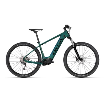 Kellys Tygon R10 Magic Green férfi 29" MTB Ebike 9 fokozatú Shimano váltó, Panasonic meghajtás, L