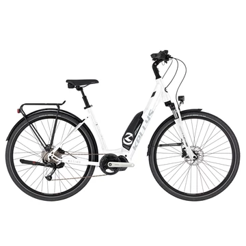 Kellys Estima 10 White City Ebike 9 fokozatú Altus váltó, Shimano Steps meghajtás, S