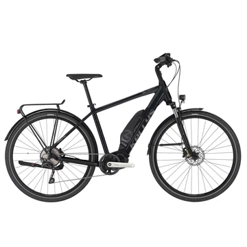 Kellys E-Carson 10 Black férfi trekking Ebike 9 fokozatú Altus váltó, Steps meghajtás, L