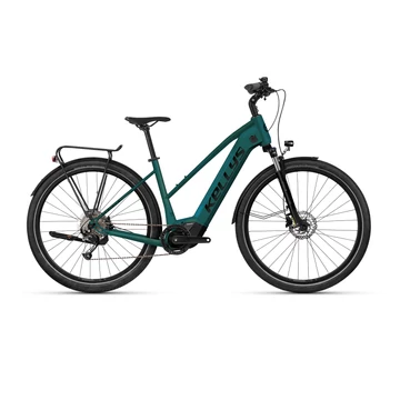 Kellys E-Cristy 30 Magic Green női trekking Ebike 95Nm/725Wh Panasonis motor, 9 fok. CUES váltó, S/40cm