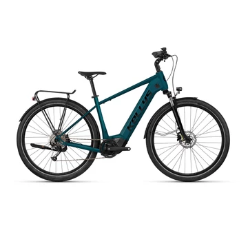 Kellys E-Carson 30 Magic Blue Ebike trekking 95Nm-es Panasonic motor 725Wh akku 9 fokozatú Shimano Cues váltó L