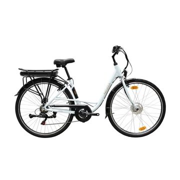 Neuzer E-Trek női trekking Ebike/pedelec 28"-as kerék, 36V/250W motor, 11Ah Li-ion akku, 6 sebességes, mattbabyblue 19"