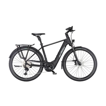 KTM Macina Style 720 elektromos kerékpár Bosch Performance Line CX 11 fokozatú Deore XT váltó matt fekete 56cm