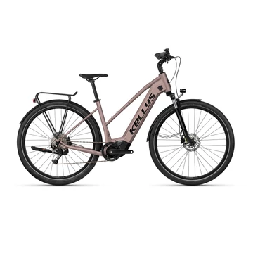 Kellys E-Cristy 30 Rose Gold női trekking Ebike 95Nm/725Wh Panasonis motor, 9 fok. CUES váltó, M/46cm