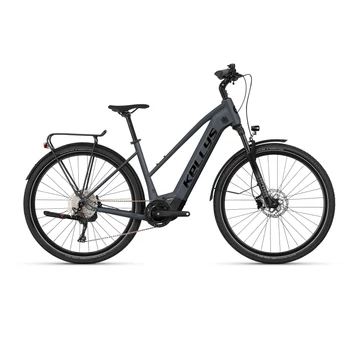Kellys E-Cristy 70 Graphite Borealis női trekking Ebike, Panasonic 95Nm/820Wh meghajtás, 11 fok. Deore XT váltó, S