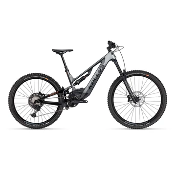 Kellys Theos F60 Anthracite 29/27,5" összteleszkópos MTB Ebike 11 fokozatú Deore XT váltó, Shimano 85Nm/820Wh meghajtás, L
