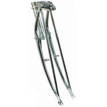 Villa cruiser springer króm 1" 200mm nyakkal, 100mm menettel