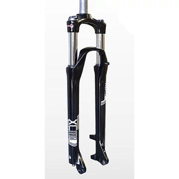 Suntour XCM DS RL MTB teleszkóp 1-1/8" A-Head, 100mm, korm. vezérelhető Lock, csak tárcsafékes, fekete