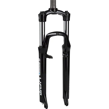 Suntour XCT 26-os MTB teleszkóp 1-1/8x255mm nyak, 80mm rugóút, V-fékes, fekete