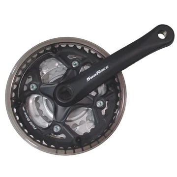 Sunrace FCM513 hajtómű gyerek kerékpárhoz 42/34/24-es fogszám,152mm-es,láncvédő