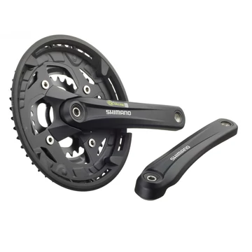 Shimano Alivio FC-T4010 MTB hajtómű 44/32/22-es fog., Octalinkes, 175mm-es, láncvédős,fekete, 9-es