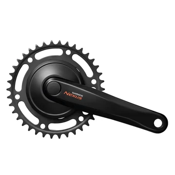 Shimano Nexus 6000 hagyományos hajtómű 38-as fogszám, 170mm-es hajtókarhossz, fekete