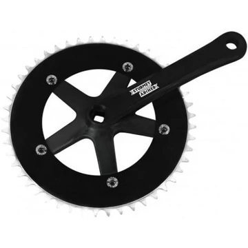 Sturmey Archer FCT22 pályahajtómű 42-es fogszám, 170mm-es, fekete karral