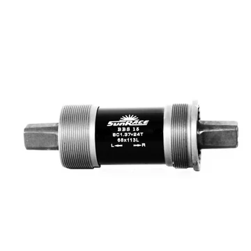 Sunrace monoblokk BBS15 68/118mm ipari csapágy, angol menet, acél ház