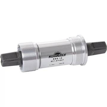 Sunrace monoblokk BBS18 68/113mm ipari csapágy, angol menet, alu ház 260g