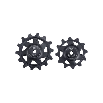 BBB BDP-07 váltógörgő szett, iparicsapágyas, 12 és 14fogú, fekete