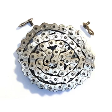 YBN BMX lánc ezüst színű 116 tagú 1/2x1/8