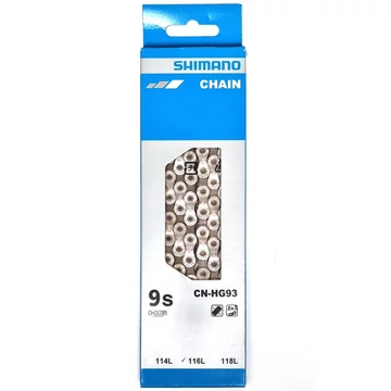Shimano CN-HG93 XT/Ultegra 9 sebességes lánc, 116 szemes dobozos