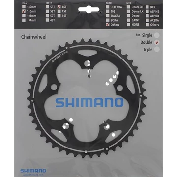 Shimano FC-CX50 lánckerék 46 fogú, 4 karos, 110mm lyukkörátmérő