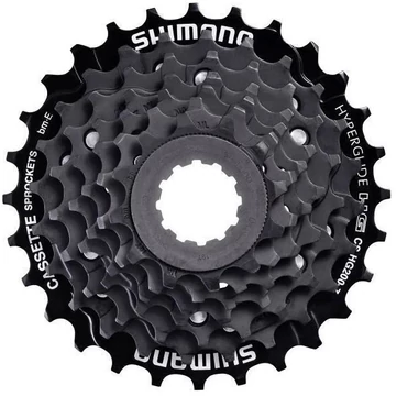 Shimano CS-HG200 7 sebességes fogaskoszorú 12-28-as fogszám, fekete