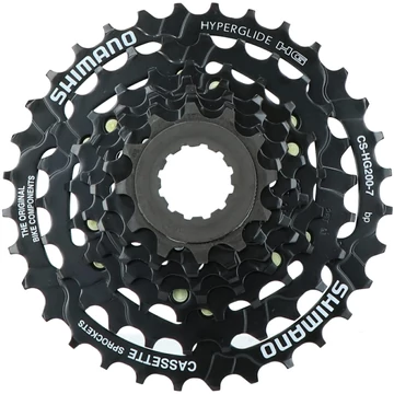 Shimano CS-HG200 7 sebességes fogaskoszorú 12-32-es fogszám, fekete-szürke