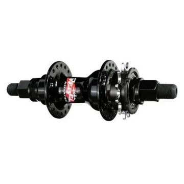 Novatec Rebel BMX hátsó agy, 14mm-es tengely driveres 48lyukas fekete