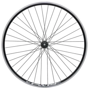 Rodi Freeway hátsó MTB kerék, 36küllős, golyós/kónuszos, gyorszáras, kazettás, fekete