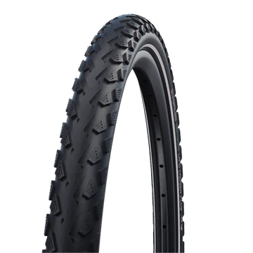 Schwalbe Land Cruiser Plus 37-622mm trekking/cross köpeny Puncutre Guard, Green Comp., reflex