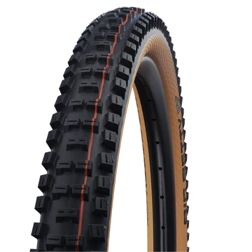 Schwalbe Big Betty Evo 29x2,4" MTB köpeny (62-622) Super Trail, Addix Soft, Tubeless, hajtogatható, bronz oldalfal