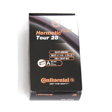 28" Continental Tour Hermetic Plus trekking tömlő, belső gumi 32/47-622 40mm hosszú autoszelep (AV)
