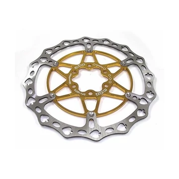 Fék tárcsa A2Z Teppan Yaki SPV-TS 160mm, arany CNC-zett alu csillaggal