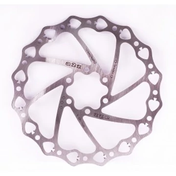 Fék tárcsa A2Z Teppan Yaki SPV-S 160mm, pikk mintával, ezüst