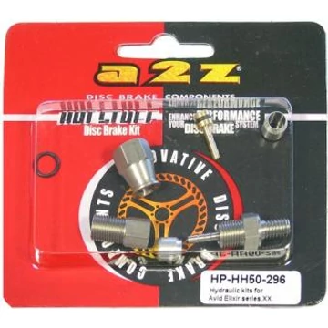 Fékalkatrész A2Z hidraulikus csőcsatlakozó szett Avid Elixir, Avid XX