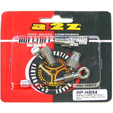 Fékalkatrész A2Z hidraulikus csőcsatlakozó szett Shimano/Avid Juicy/Magura/Giant